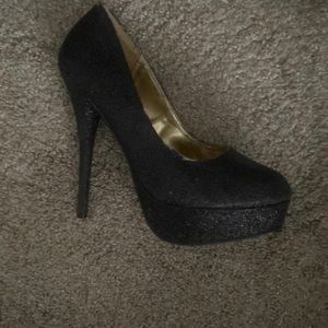 Black heels